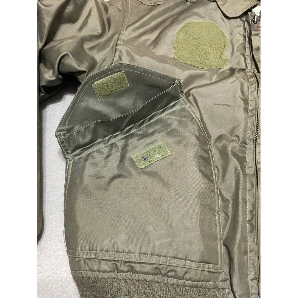 Vintage 1992 Isratex CWU-45/P Flyer's Jacket Large Olive‎ Drab Aramid Military